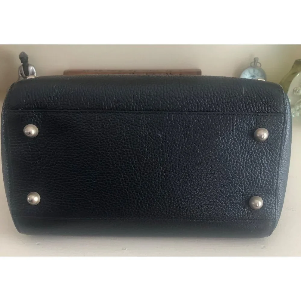 VALENTINO by Mario Valentino Minimi Studded Leather Bag Satchel - Picture 10 of 15